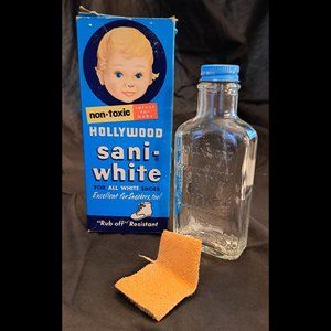 Hollywood sani-white box & bottle